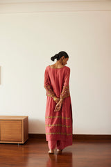 Pink Rekha Kurta Set