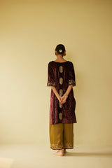 Purple Meera Kurta Set