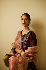 Purple Meera Kurta Set