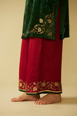 Green Meera Kurta Set