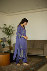 Purple Chhaaya Kurta set