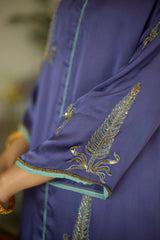 Purple Chhaaya Kurta set