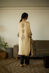 Beige Saanjh Kurta set