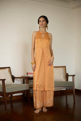Orange Maitreyi Kurta set