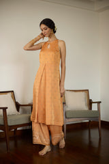 Orange Maitreyi Kurta set