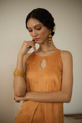 Orange Maitreyi Kurta set