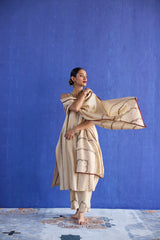 Beige Nidhi suit