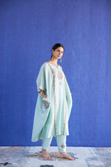 Blue Bindi Kaftan suit