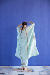Blue Bindi Kaftan suit