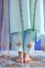Blue Bindi Kaftan suit