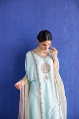 Blue Bindi Kaftan suit