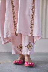 Pink Bindi Kaftan suit