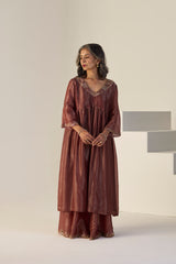 Rust Rehmat Lehenga set