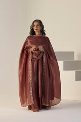 Rust Rehmat Lehenga set