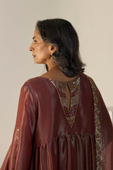 Rust Rehmat Lehenga set