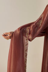 Rust Rehmat Lehenga set