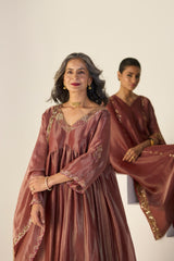 Rust Rehmat Lehenga set