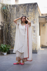 White Sajhili suit