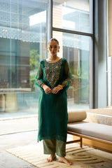 Green Sukhaali suit