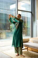 Green Sukhaali suit