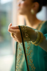 Green Sukhaali suit