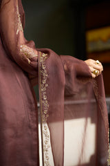 Brown Sukhali suit