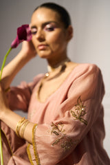 Pink Balori Kurta set