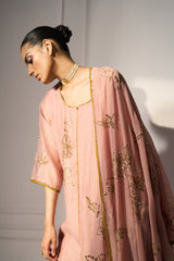 Pink Balori Kurta set
