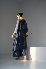 Blue Mansa Kurta set