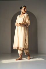 Cream Pavit Kurta set