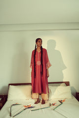 Watermelon and Mango Jaipuri Kurta Set