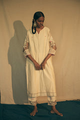 Pearls of White Kurta Set