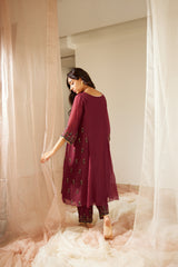 Purple Poornima Kurta Set