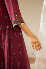 Purple Poornima Kurta Set