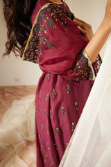 Purple Poornima Kurta Set