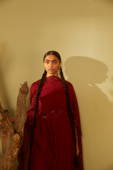 Maroon Sunshine Kurta Set