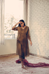 Olive Noor Kaftan Set