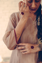 Grey Nayantara Kurta Set