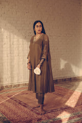 Olive Karuna Kurta Set