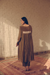 Olive Karuna Kurta Set