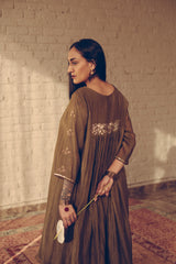 Olive Karuna Kurta Set