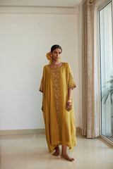 Yellow Adree Kaftaan
