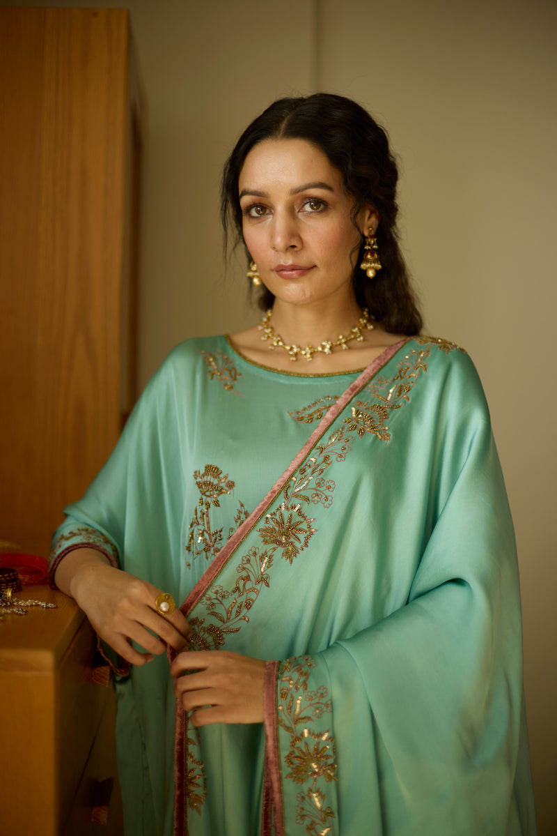 Blue Aarohi Dupatta