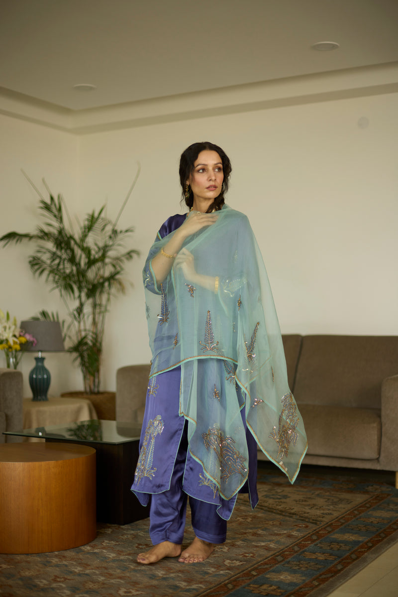Blue Chhaaya Dupatta
