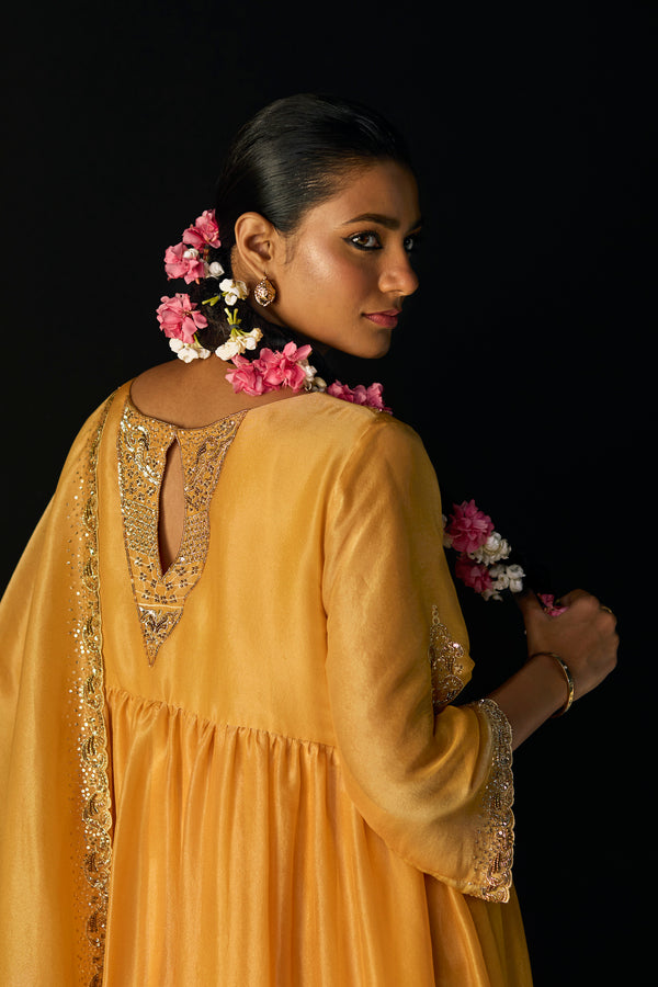 Yellow Rehmat Lehenga set