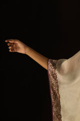 White Rana Kaftan set