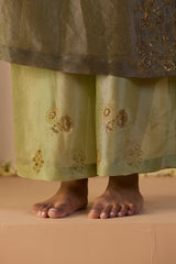 Green Zehra Kaftan set