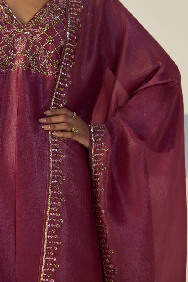 Purple Badla Suit