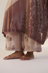 Purple Zehra Kaftan set