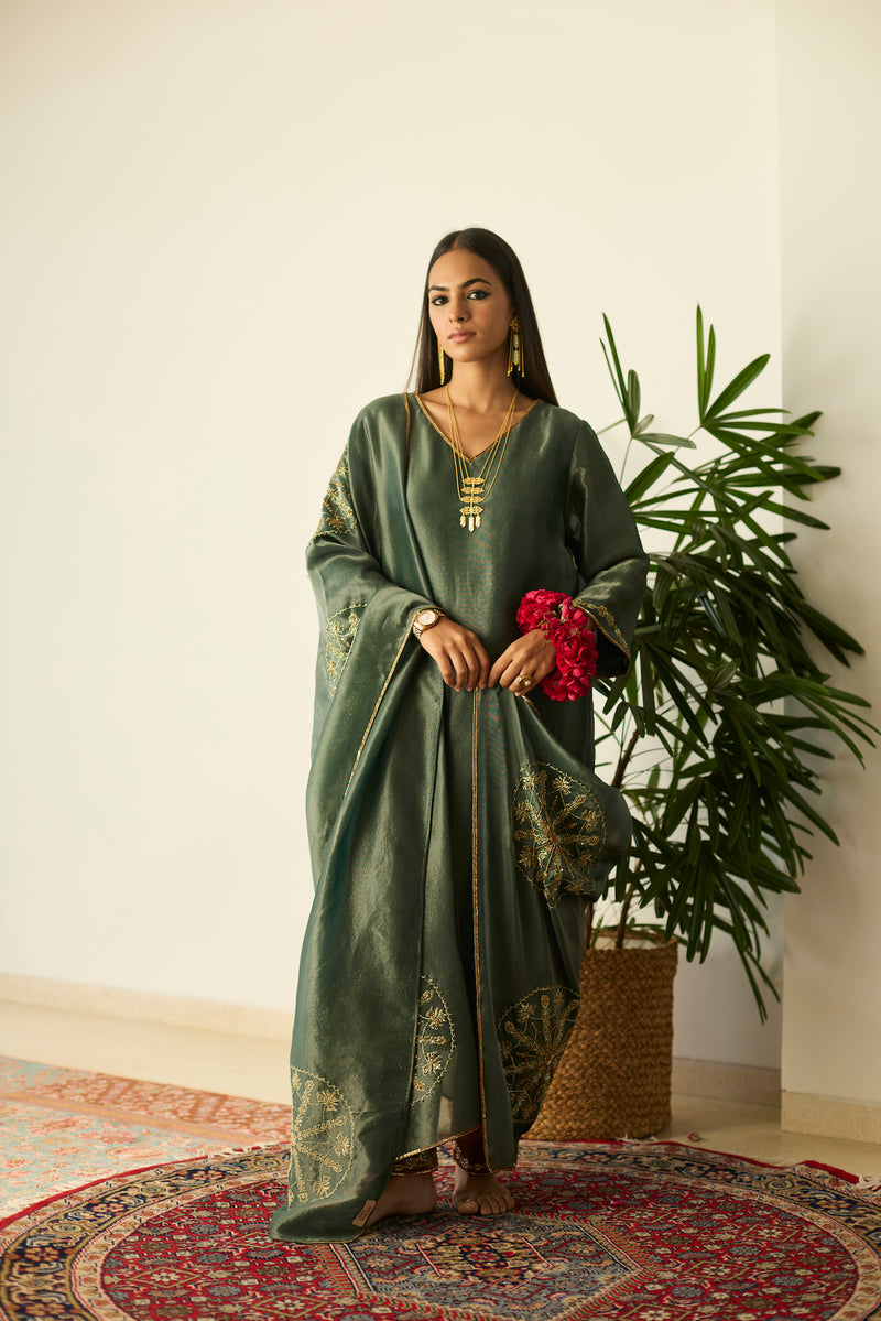 Green Samridhi Suit